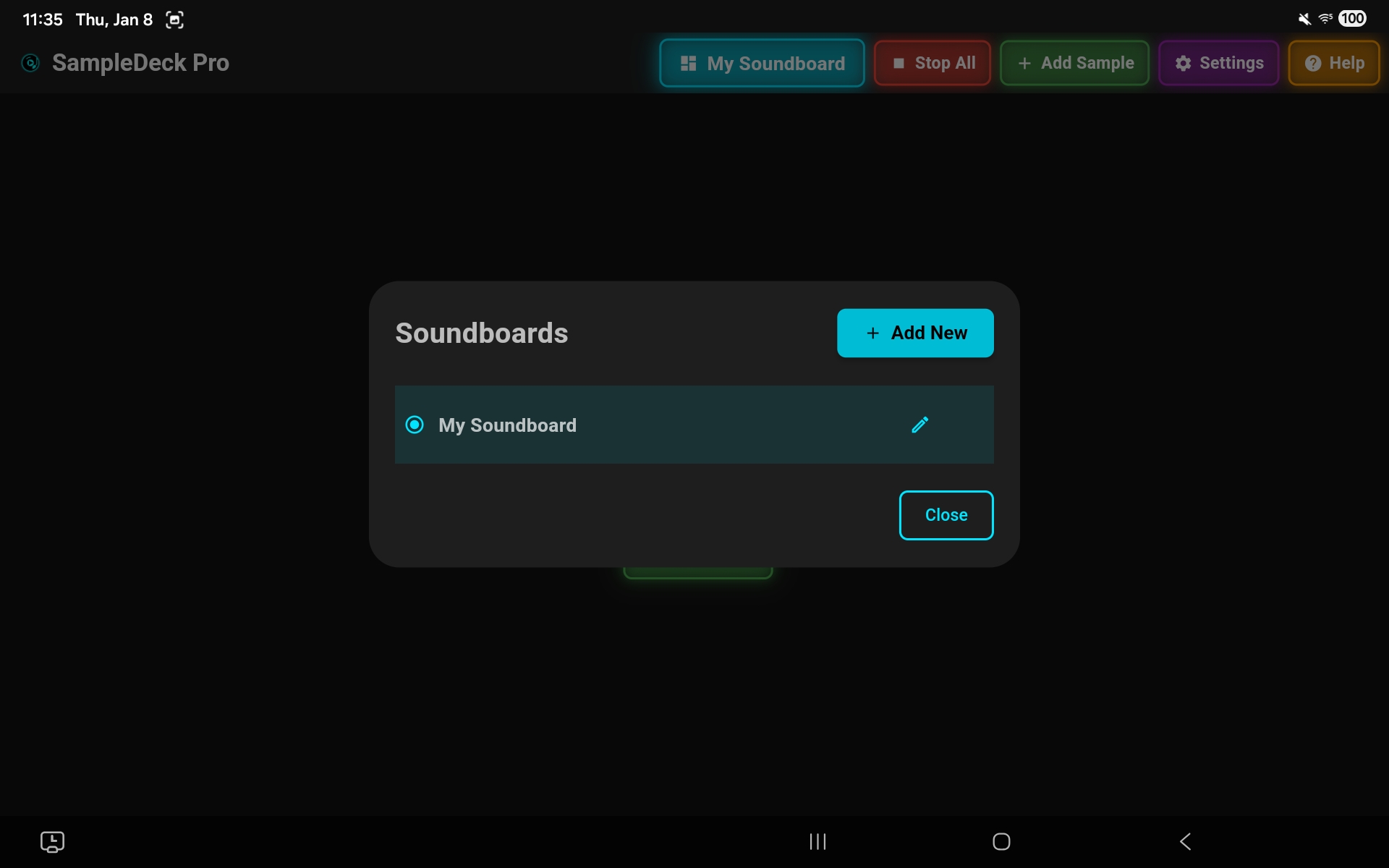 SampleDeck Pro - Settings